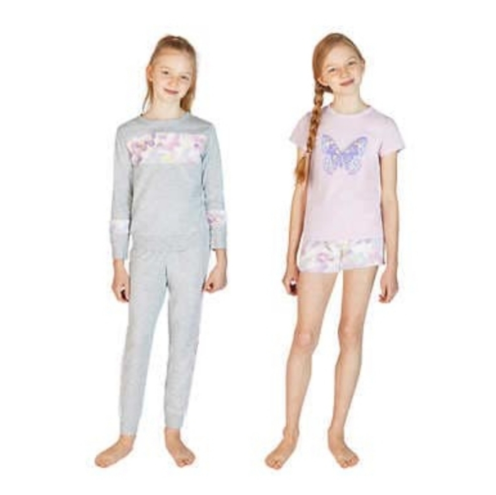 Bcbg girls youth 4 piece lounge set butterfly